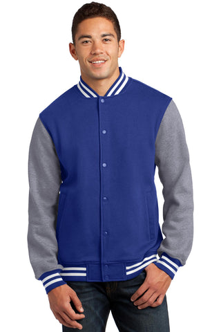 Sport-Tek® Fleece Letterman Jacket. ST270