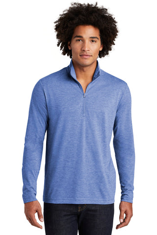 Sport-Tek ® PosiCharge ® Tri-Blend Wicking 1/4-Zip Pullover. ST407