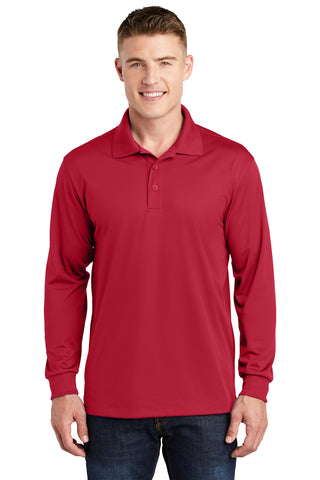 Sport-Tek ®  Long Sleeve Micropique Sport-Wick ®  Polo. ST657