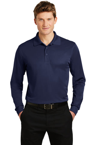 Sport-Tek ®  Long Sleeve Micropique Sport-Wick ®  Polo. ST657