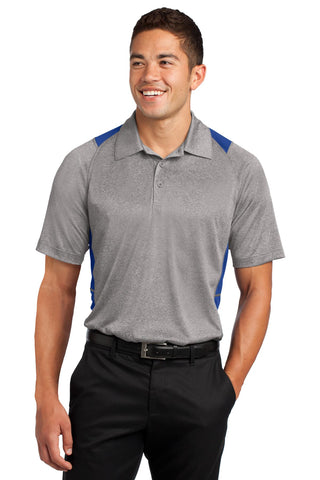 Sport-Tek® Heather Colorblock Contender™ Polo. ST665