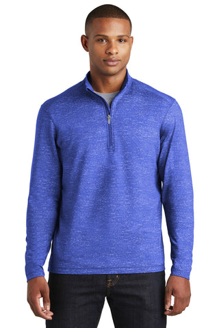 Sport-Tek  ®  Sport-Wick  ®  Stretch Reflective Heather 1/2-Zip Pullover. ST855