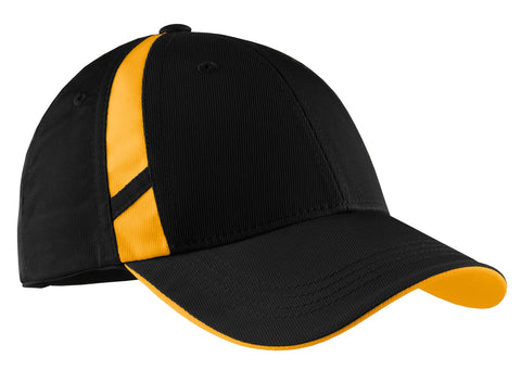 Sport-Tek® Dry Zone® Mesh Inset Cap. STC12