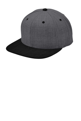 Sport-Tek® Yupoong® Flat Bill Snapback Cap. STC19