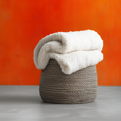Rustic bold Blazing Orange