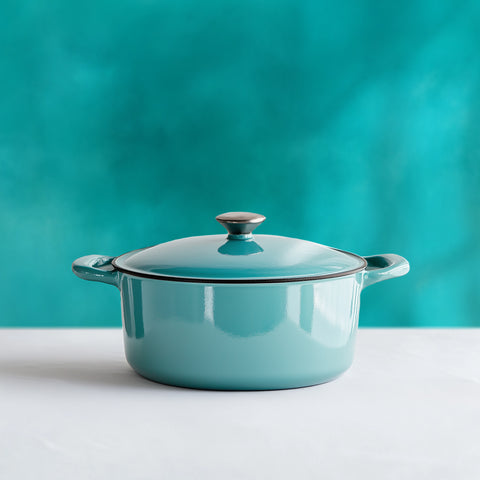 Textured bright Cobalt Aqua