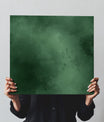 Minimalist deep Forest Green
