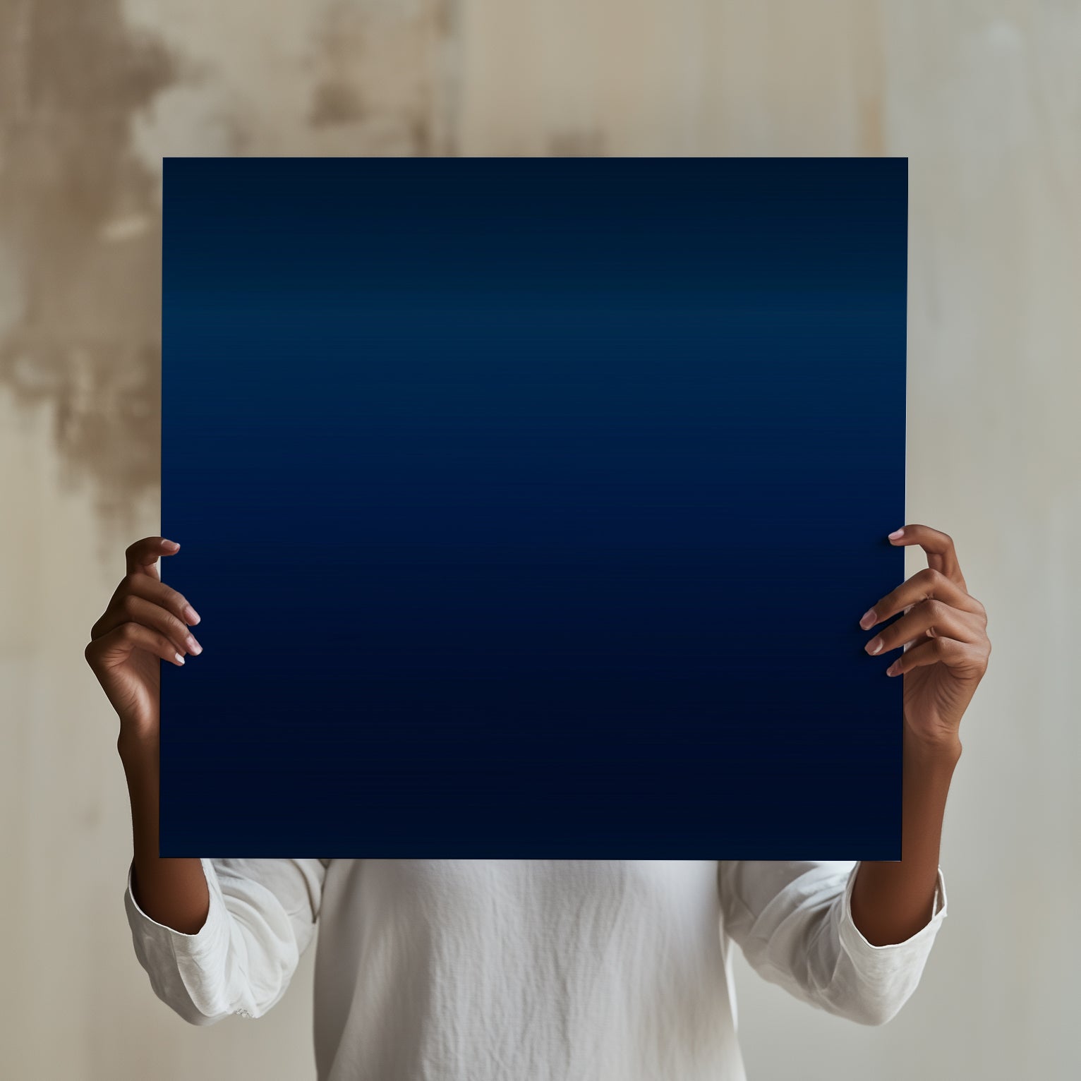 Bold deep Sapphire Blue