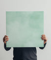 Textured pale Frosted Mint