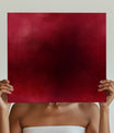 Modern rich Cranberry Red