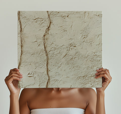 Classic Tuscan Plaster Texture Natural