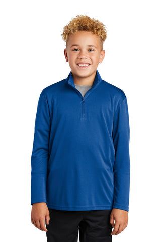 Sport-Tek ® Youth PosiCharge ® Competitor ™ 1/4-Zip Pullover. YST357