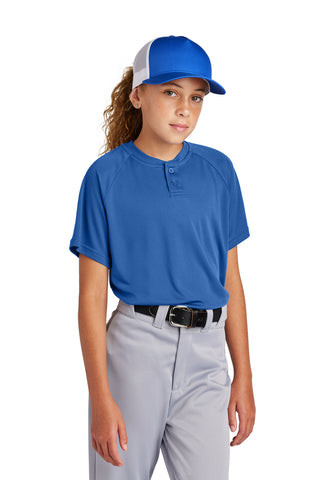 Sport-Tek® Youth PosiCharge® Competitor™ 2-Button Henley YST359