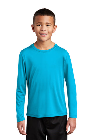 Sport-Tek ® Youth Posi-UV® Pro Long Sleeve Tee. YST420LS