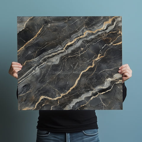 Intricate Black Marble