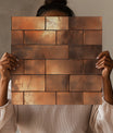 Vibrant Brushed Copper Metallic