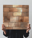 Luxurious Brushed Copper Metallic