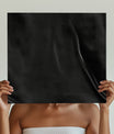 Lustrous Black Canvas