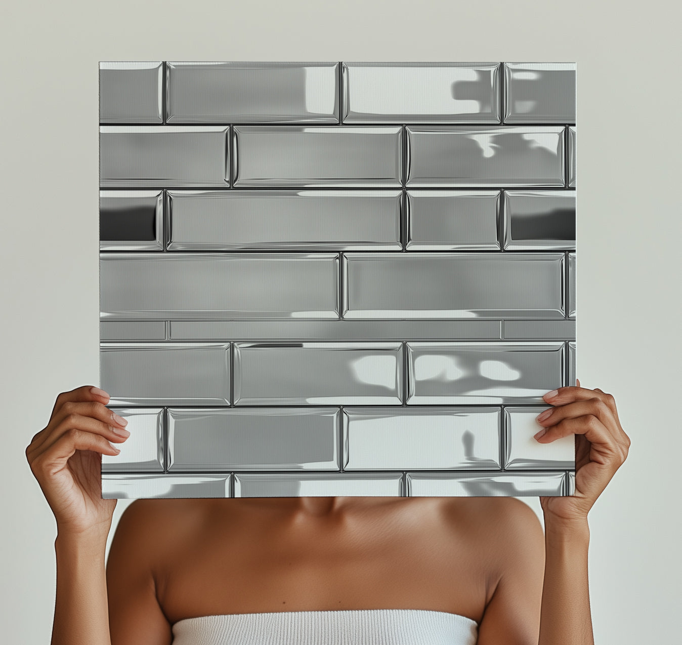 Iconic Chrome Metallic Subway