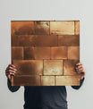 Pristine Copper Metallic Subway