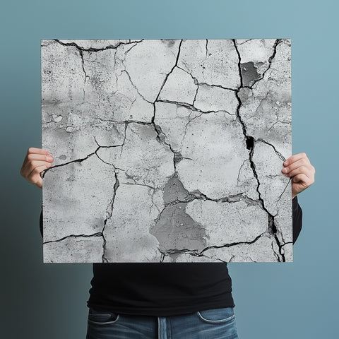 Radiant Cracked Concrete