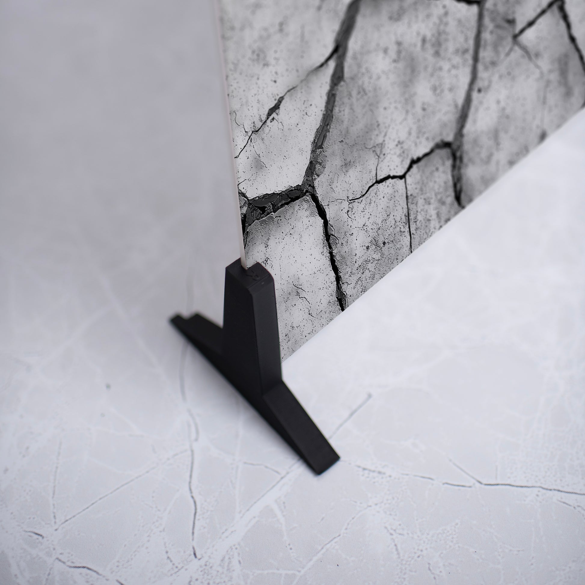 Crisp Cracked Concrete