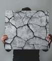 Crisp Cracked Concrete