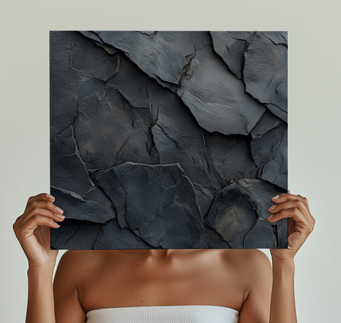 Modern Dark Slate Stone