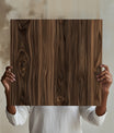 Striking Dark Walnut Wood