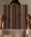 Whimsical Dark Walnut Wood