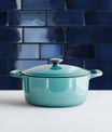 Whimsical Deep Blue Metallic