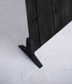 Dynamic Distressed Black Wood