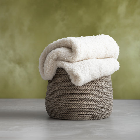 Structured Earthy Olive Green