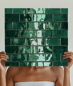 Polished Emerald Green Metallic