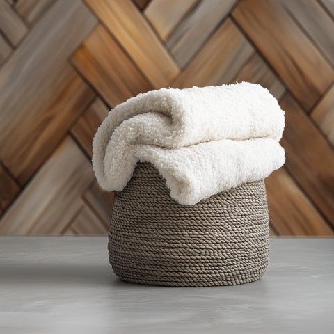 Ethereal Herringbone Wood