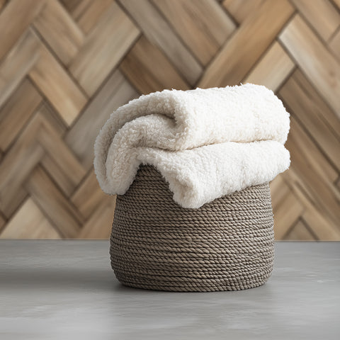 Striking Herringbone Wood