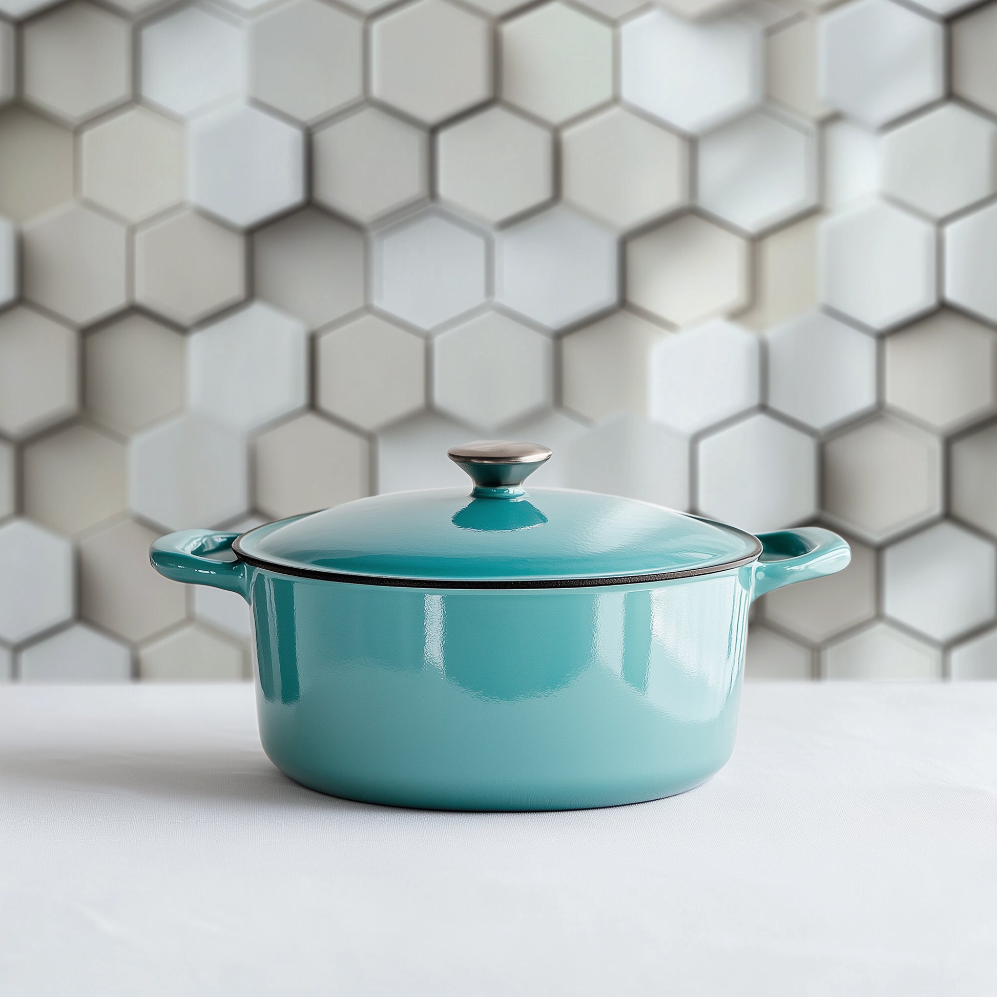 Lustrous Hexagonal Patterns