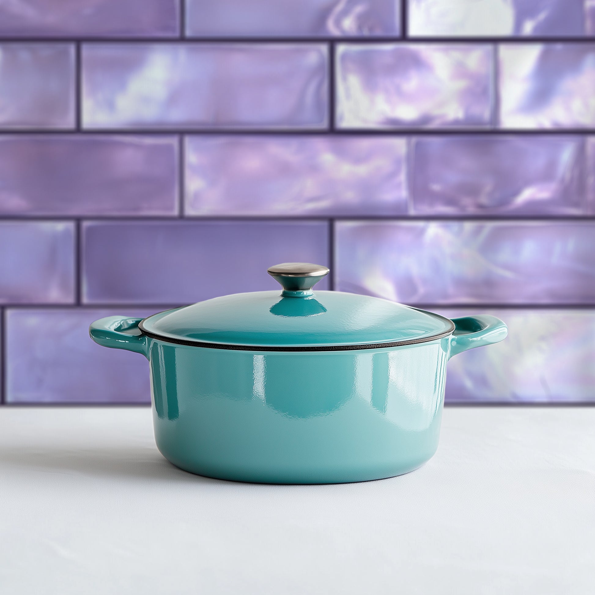 Exquisite Lilac Metallic Subway