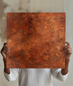 Grounded Metallic Shiny Copper