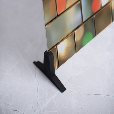 Polished Metallic Subway Tile