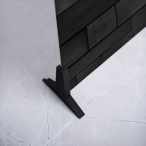 Crisp Modern Sleek Black Wood