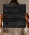 Crisp Modern Sleek Black Wood