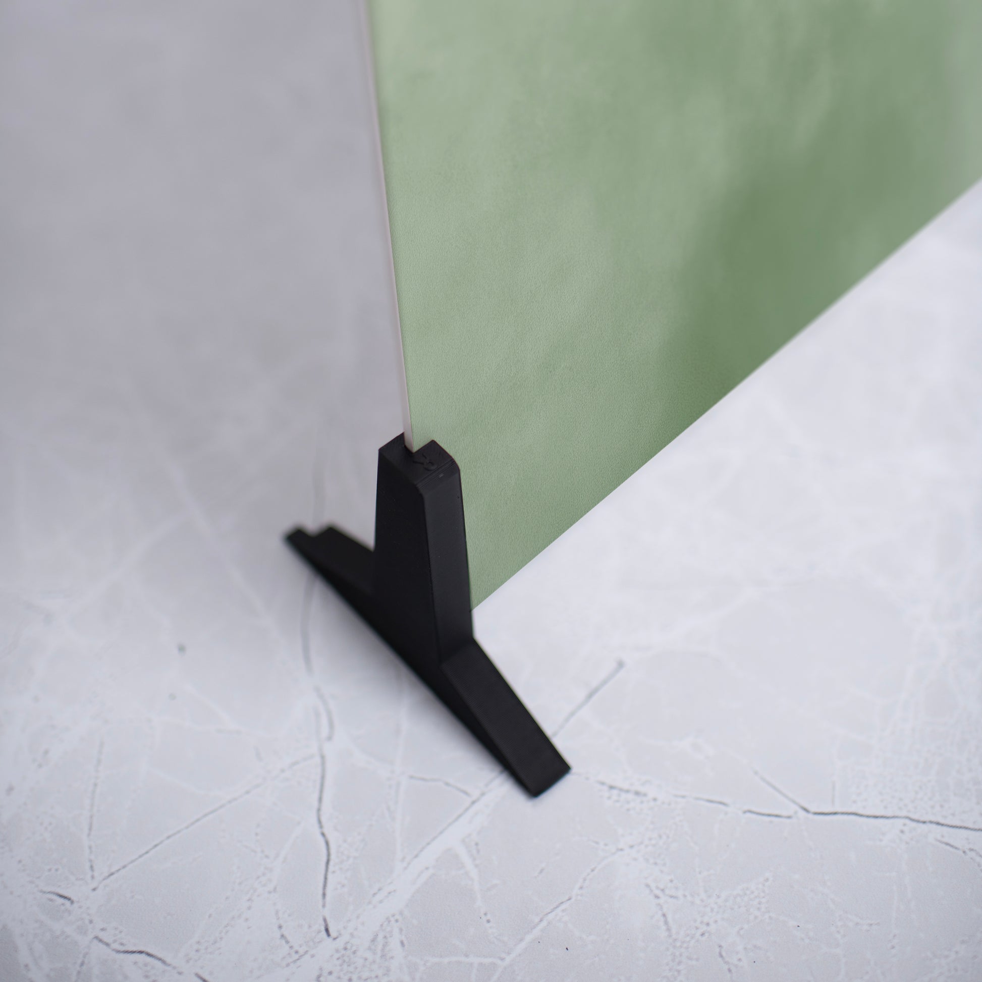 Textured Muted Sage Green Soft