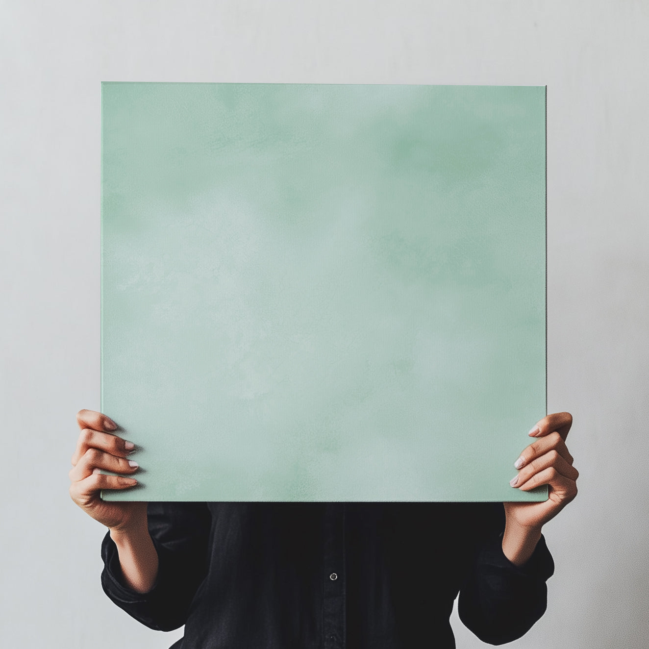 Whimsical Pale Frosted Mint