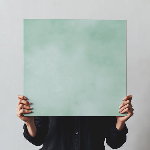 Whimsical Pale Frosted Mint