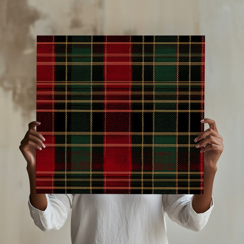 Structured Plaid Fabric