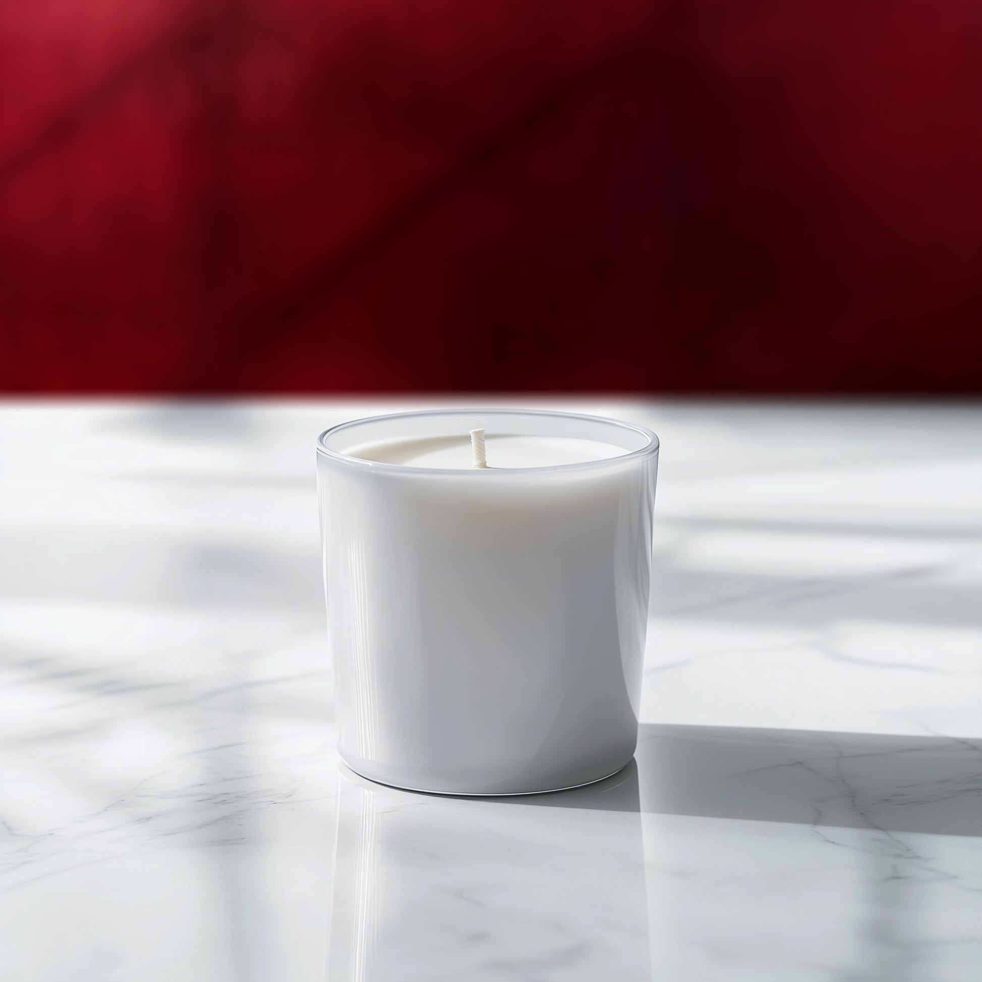 Whimsical Rich Cranberry Red