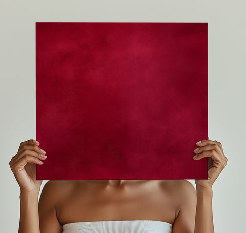Flawless Rich Cranberry Red