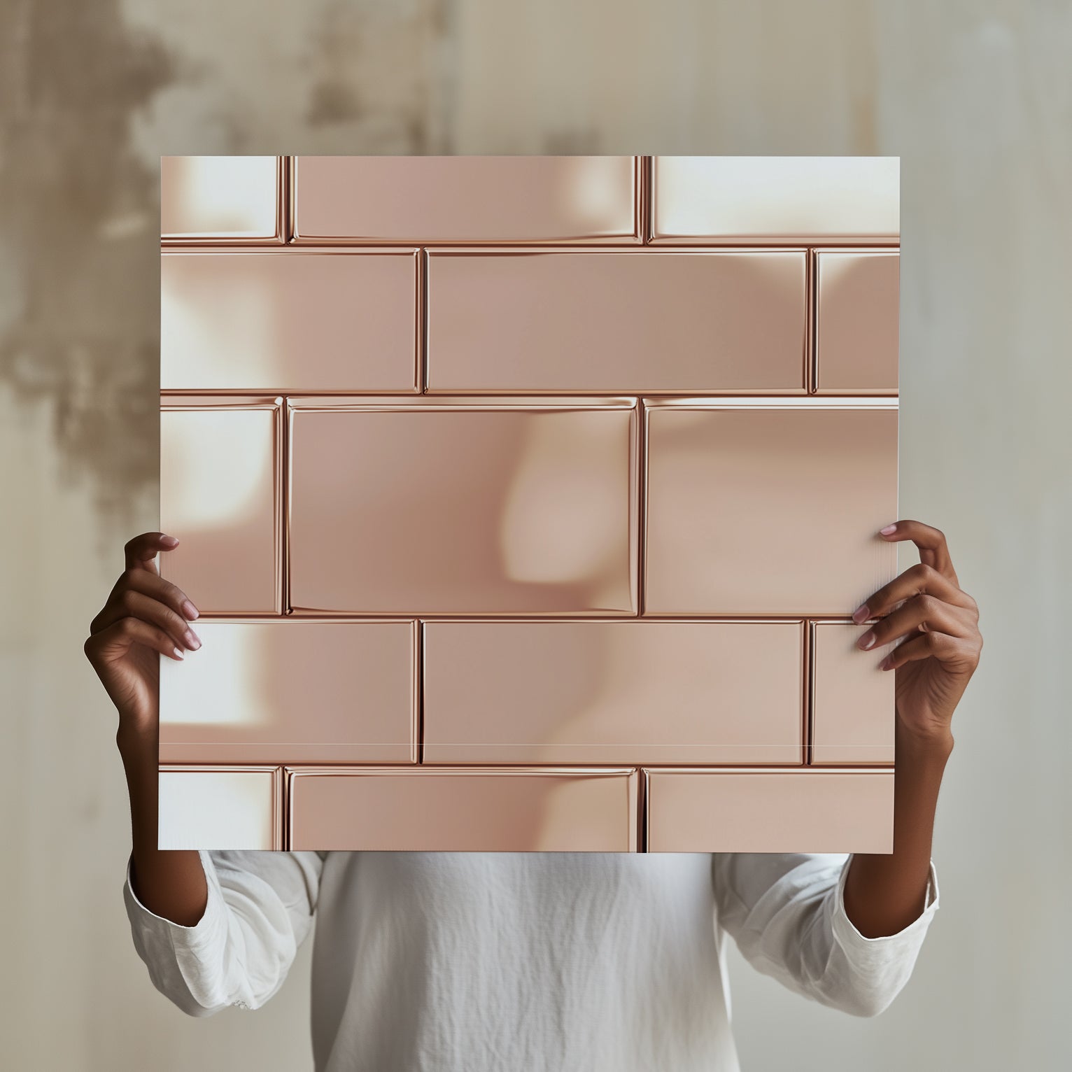 Intricate Rose Gold Metallic
