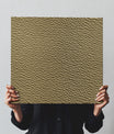 Minimalist Gold Metallic Leather